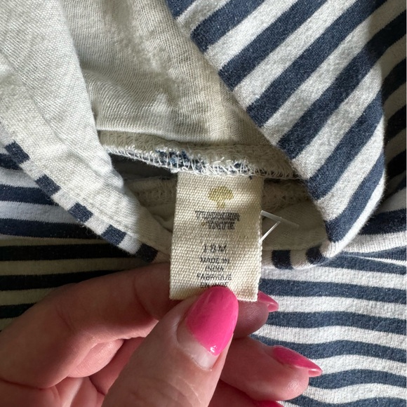 Tucker + Tate Striped Dino Sweatsuit Set - Picture 9 of 9